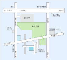 深沢配送センター地図